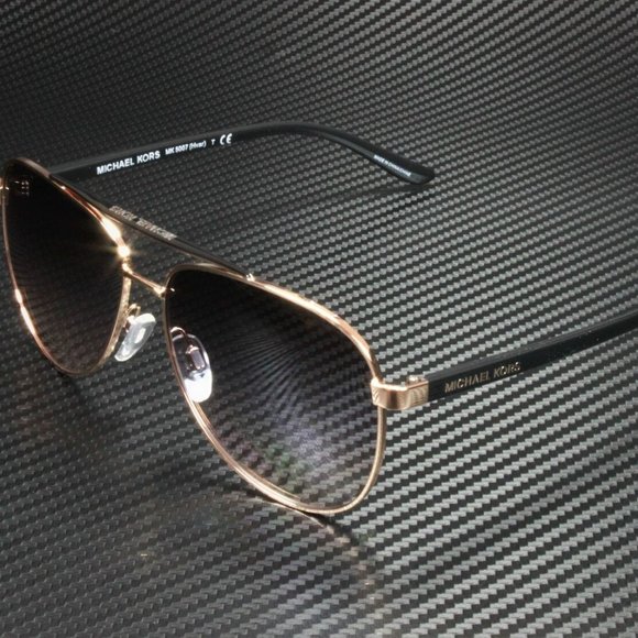 Womens Michael Kors Rose Gold 59mm Sunglasses